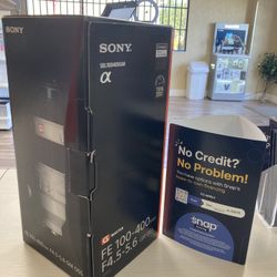 Sony FE 100-400mm F4.5-5.6 GM OSS Lens 