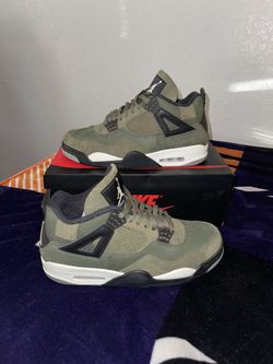 Jordan 4 Craft Medium Olive Size 10.5M