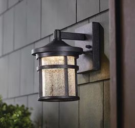 Westbury 8.5 in. Aged Iron Small LED Outdoor Wall Light