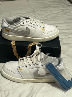 Jordan 1 Retro Low  “Union White Canvas “