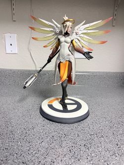 Overwatch Mercy Statue