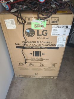 New In Box LG Washing Machine Wm3470cw