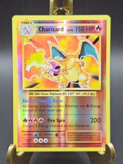 Pokemon XY Evolutions reverse holo Charizard 11/108 LP/NM