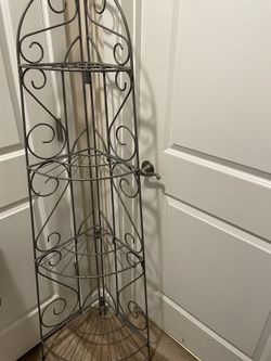 Corner  Plant Stand 