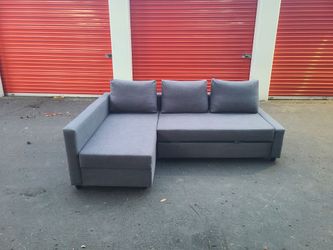 Ikea Grey Sectional Couch - Free Delivery
