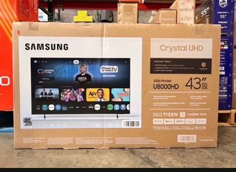 Samsung 43” U8000HD 2026 Model Crystal UHD Smart TV Brand New In Box