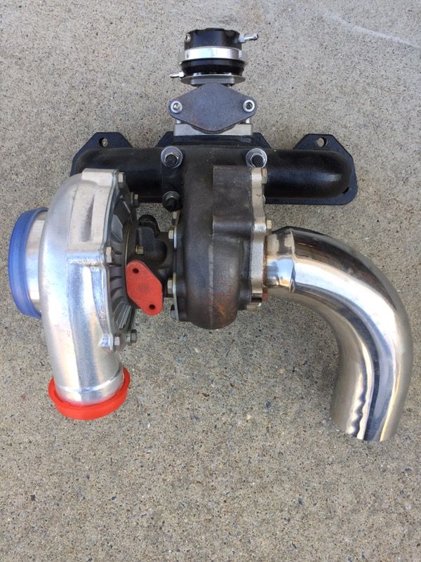 Godspeed Turbocharger T3 Flange 97-01 Prelude Cast Turbo Manifold And Downpipe