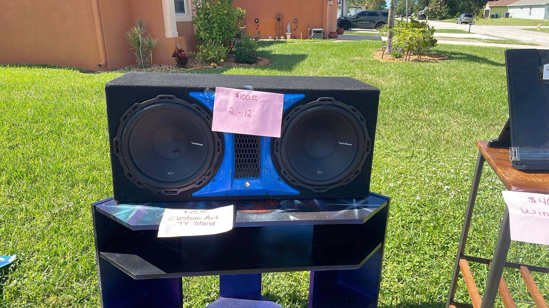 2 12inch Subwoofers