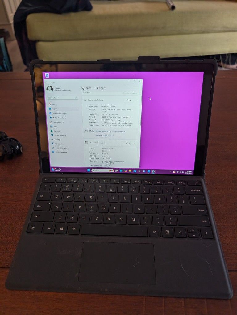 Surface Pro 7