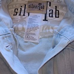 Levi's SilverTab Denim Jean Jacket Girls Size