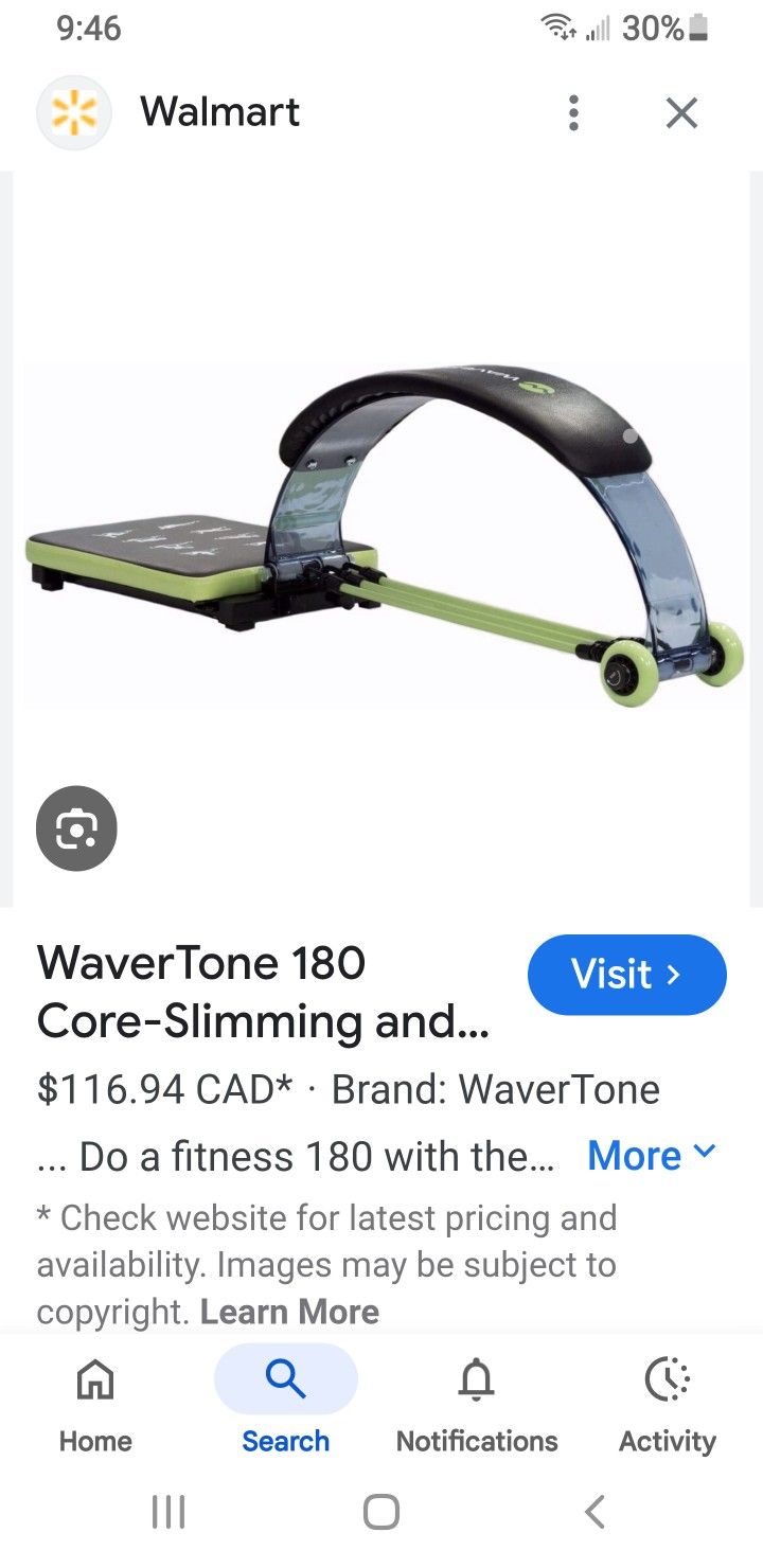 Wavertone 180 Exercise Machine $70 Used Likre New In Santa Ana 92707