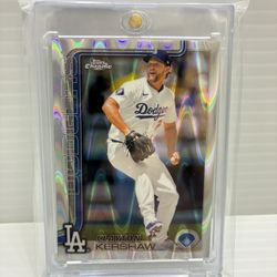 Dodgers Topps Baseball Card
