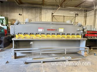 Cincinnati 1812 Mechanical Shear 12ft X 1/4” Mild Steel Capacity