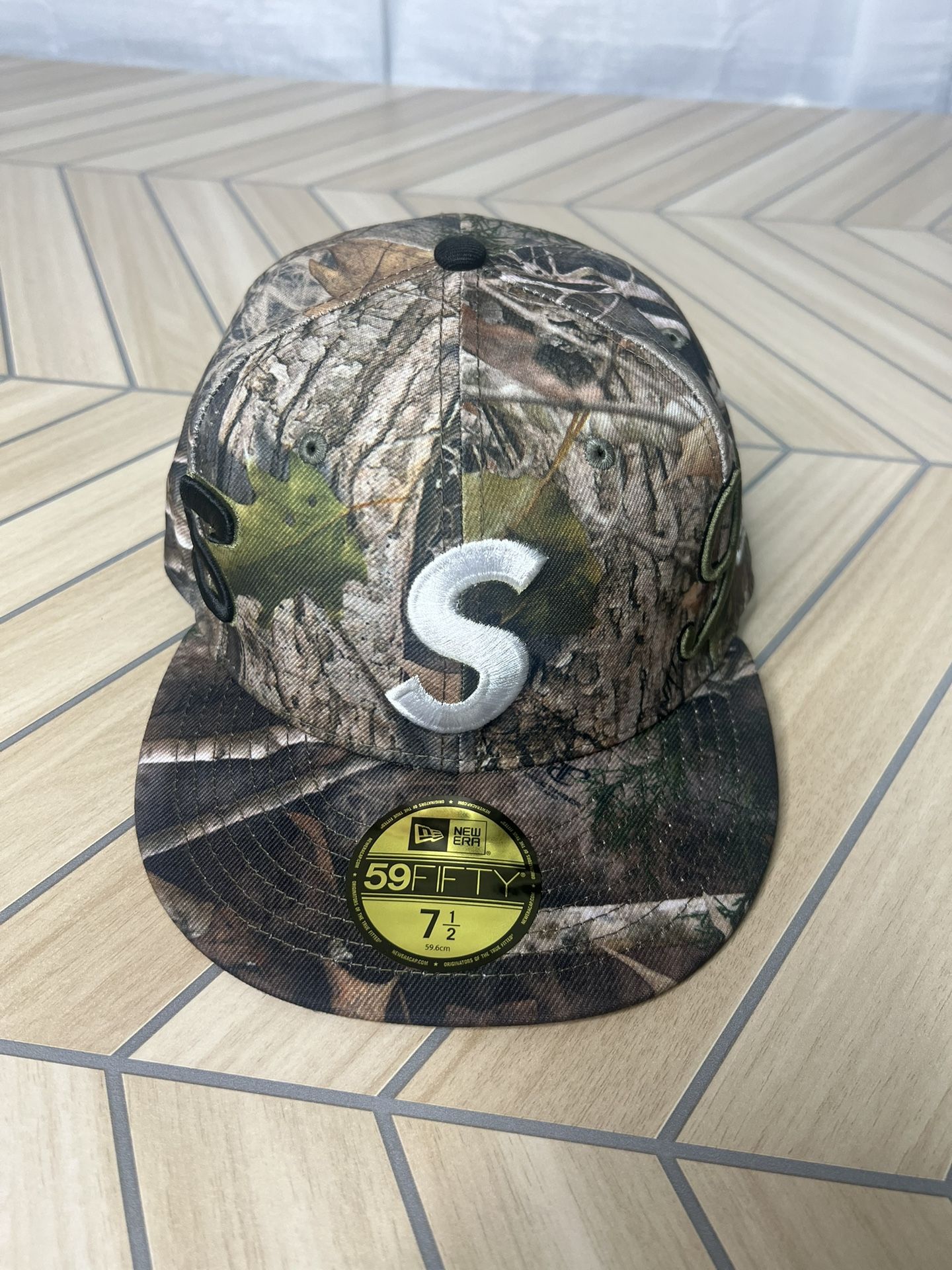 Supreme Camo Real Tree S Logo Hat 7 1/2