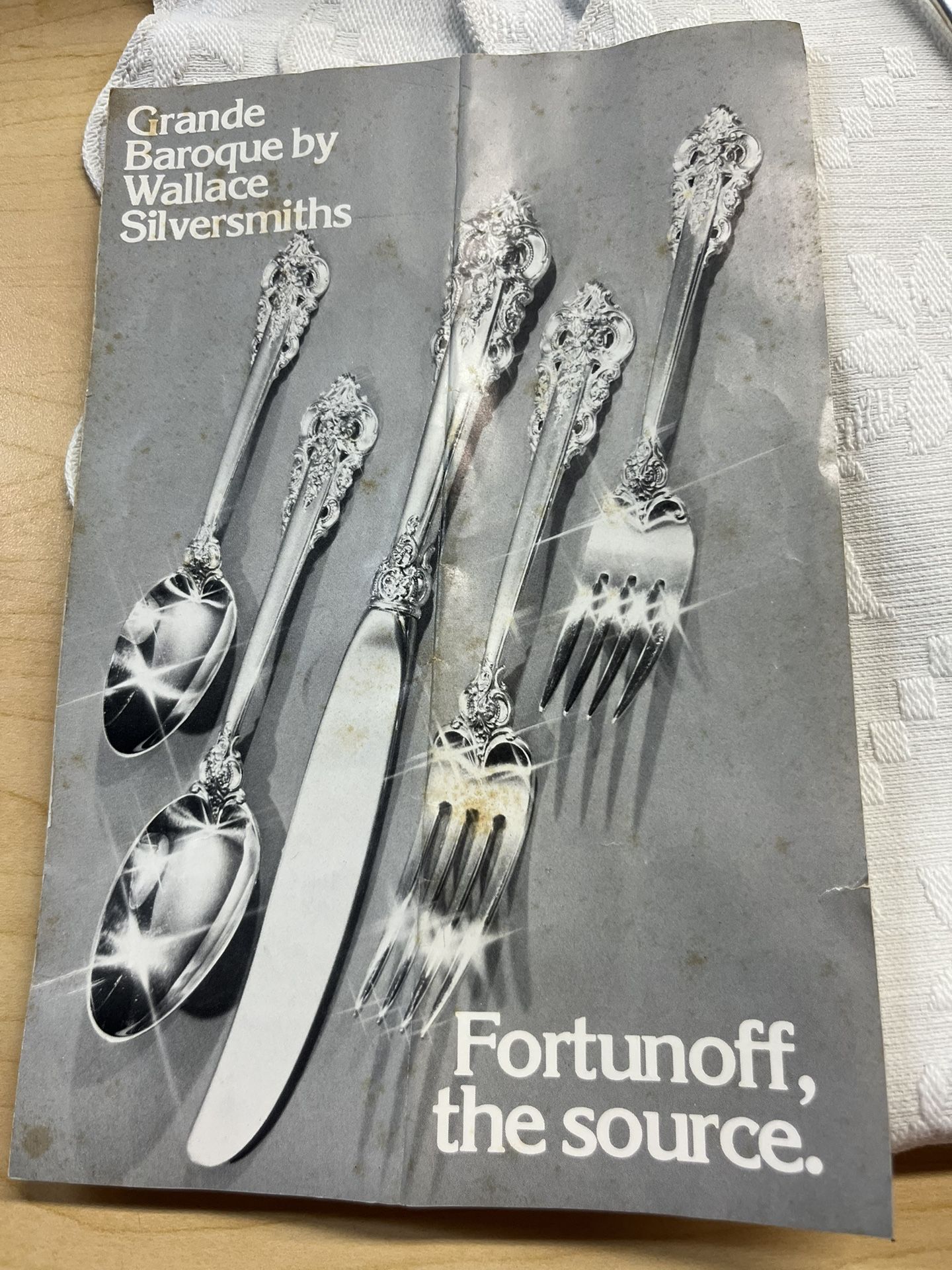 Wallace Grand Baroque Sterling Silver Flatware