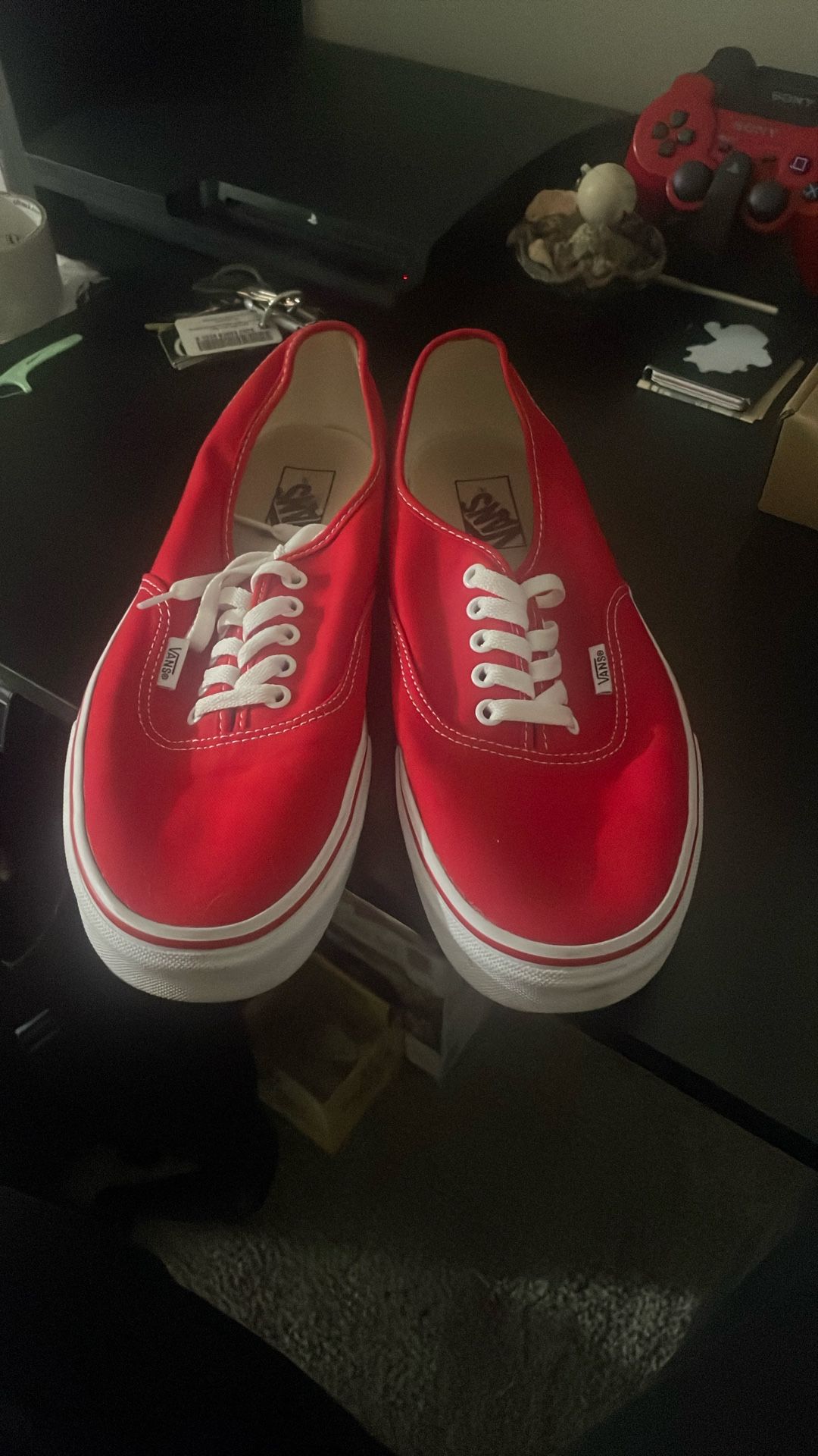 Red Vans Men’s 10.5