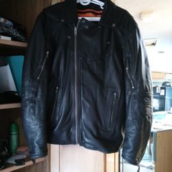 Size Large Leather Jacket For Riding