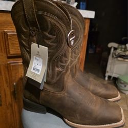 Hybrid Rancher Western Ariat Boots Sz 12 D