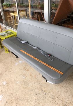 Seat from van