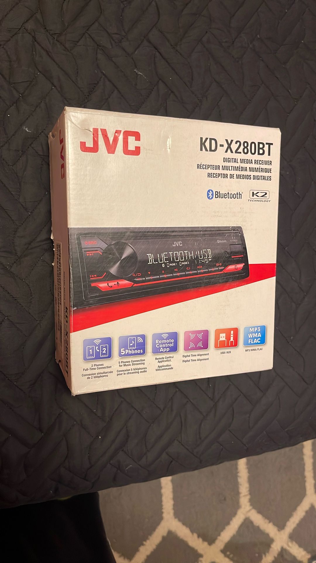 Jvc Car Stereo Bluetooth And Everything!