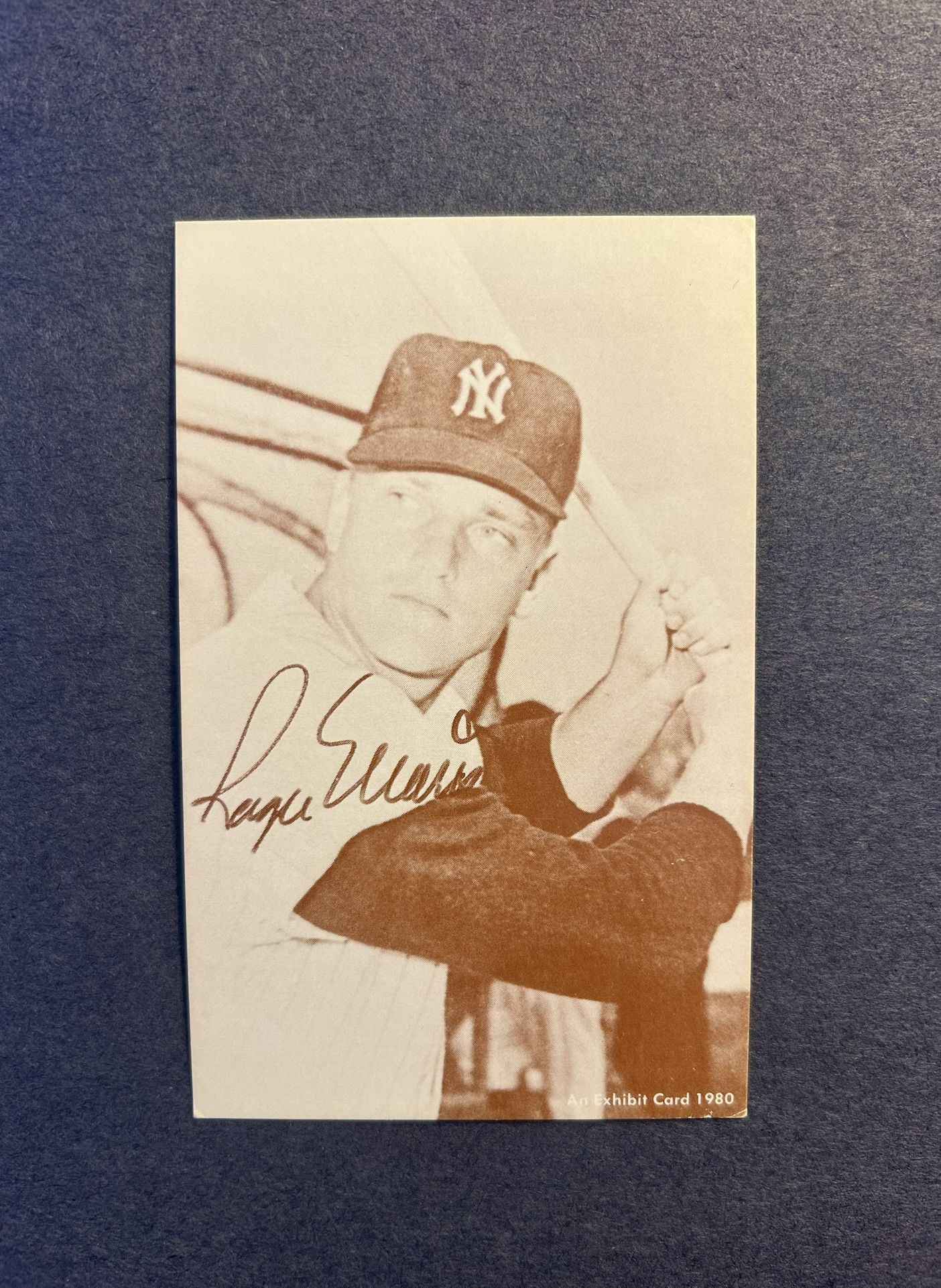 1980 TCMA Roger Maris Exhibit Card. Negotiable