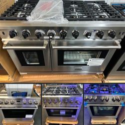 Brand new 30 36 and 48 ranges