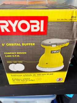 Ryobi 6-Inch Orbital Buffer