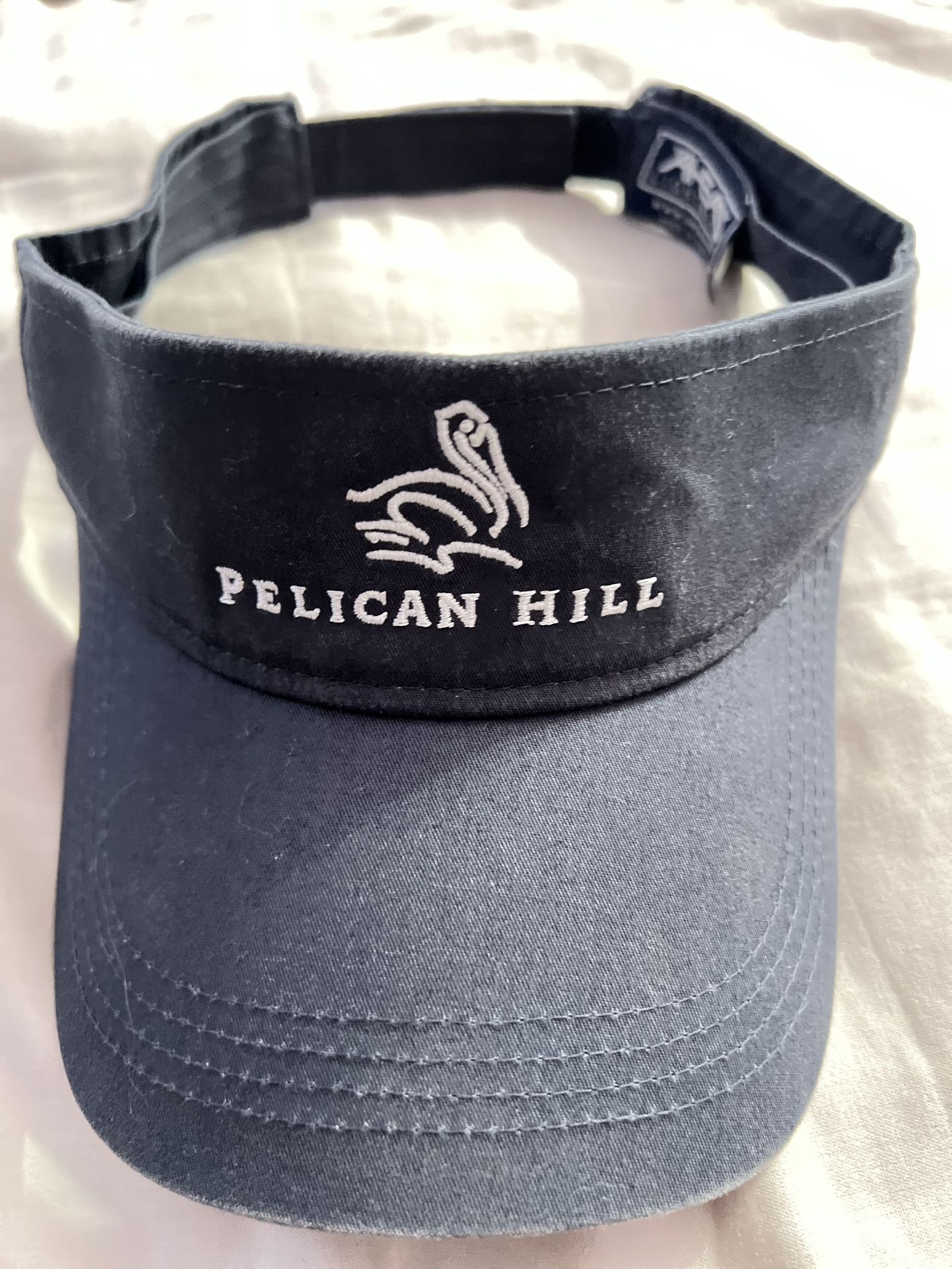 Pelican Hill Golf Club Visor Hat Cap Strap  Adult Casual Adjustable