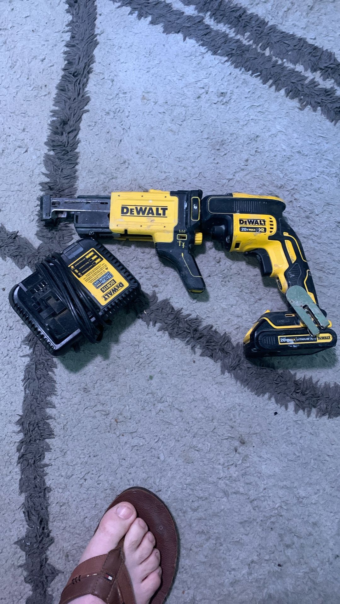 Dewalt Drywall Drill With Battery And Charger