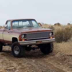 1978 GMC Royal Sierra 25 Camper Special Squarebody 4x4
