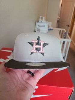 Houston Astros 2006 All Star Game New Era 59Fifty Fitted Hat (Stone Walnut Pink Under Brim)