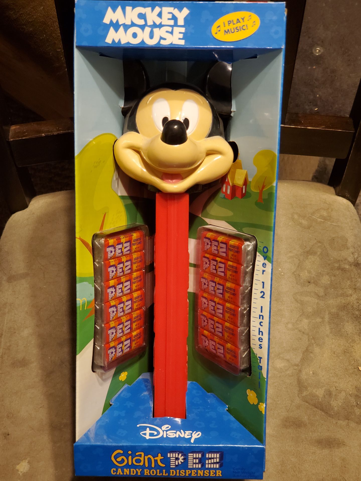 Disney Mickey Mouse Giant Musical Pez Dispenser 2006