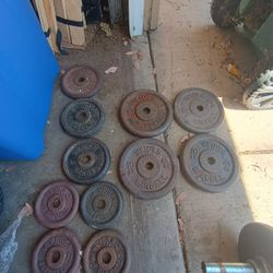 EZ Bar And Weight For Sale!