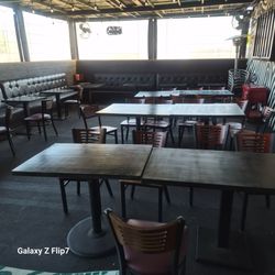Tables and chairs and more