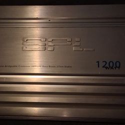 SPL 1200w amp