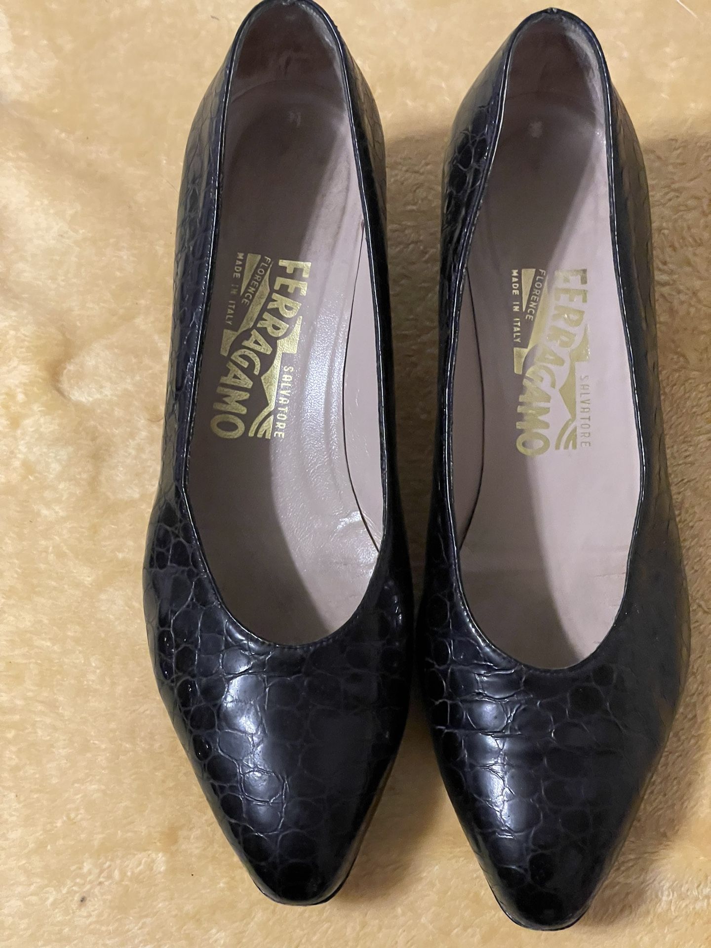 Salvatore Ferragamo Ballet Flat Shoes Size 8C