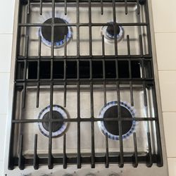KitchenAid 30” Gas Cooktop With Downdraft Vent