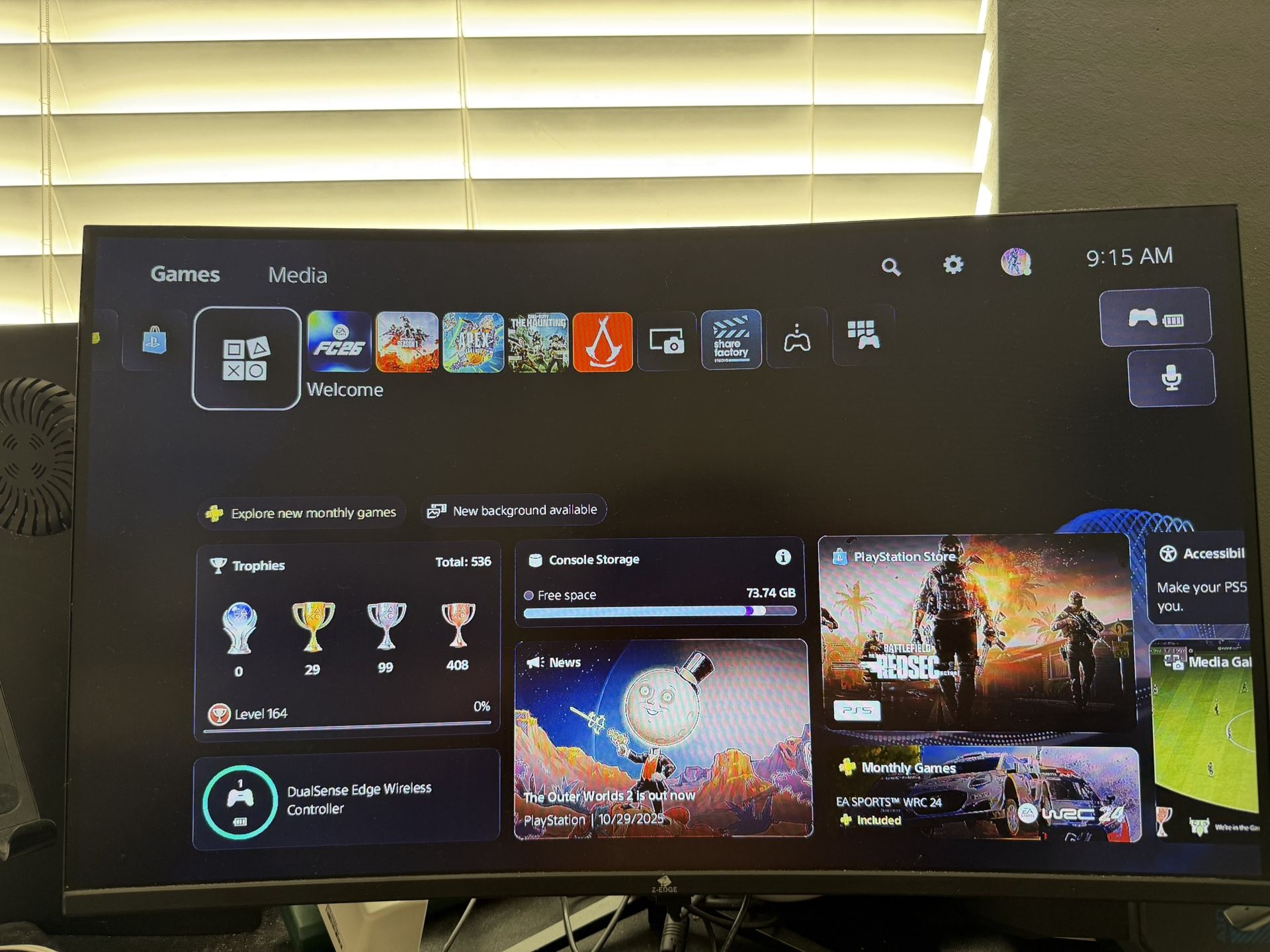 Z-edge Gaming Monitor 