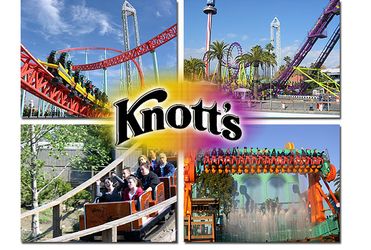 Knott's scarry farm 1 night passes