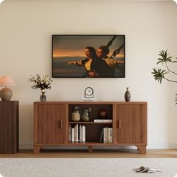 Brand New Wood TV Console Table
