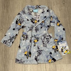 New Bluey Robe Size 2T
