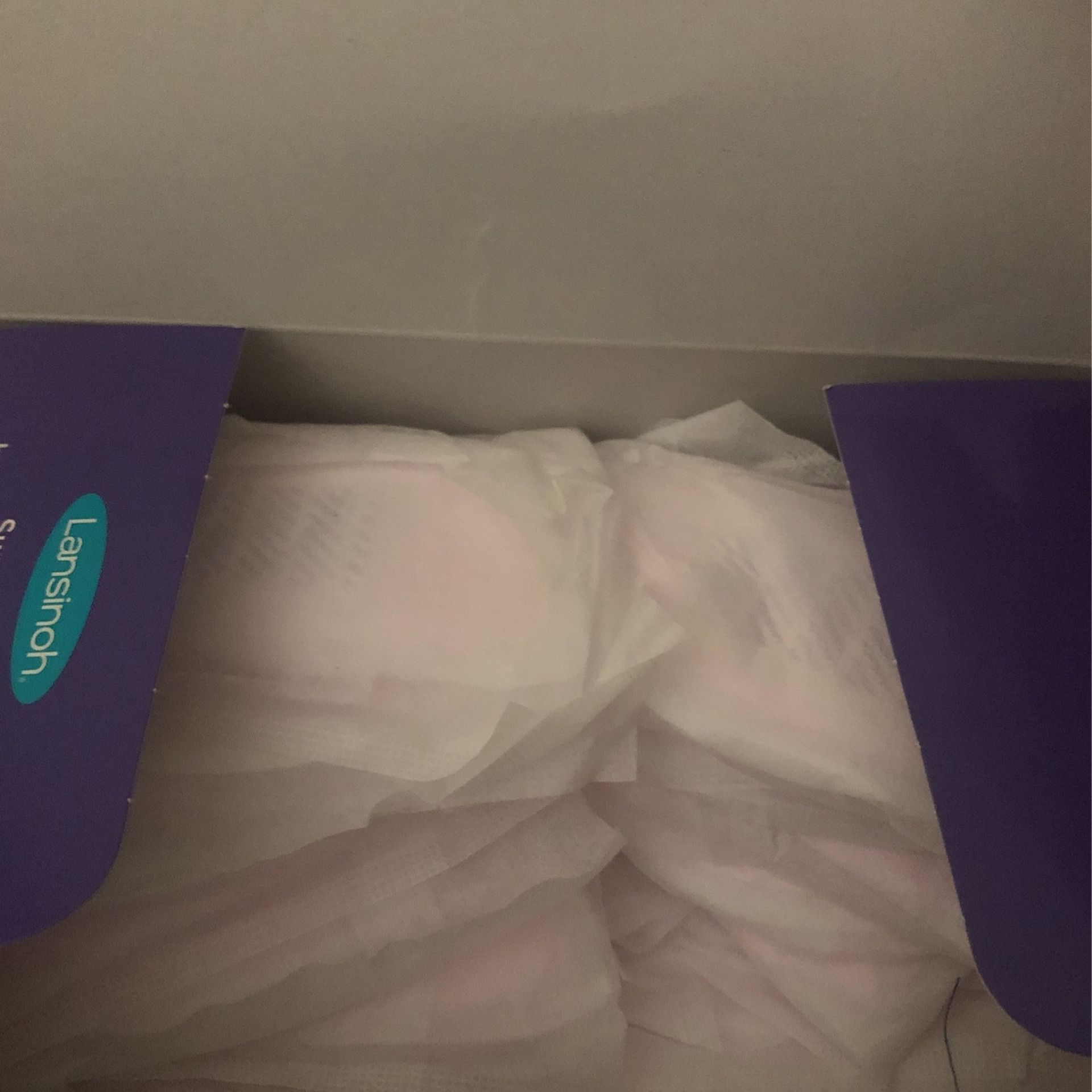 Lansino Stay Dry For Breastfeeding Pads, Washable Nursing Pads