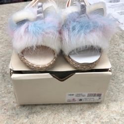 UGG T Rainbow 🌈 Unicorn 🦄 Sandals For Toddlers Size 8 (70503908)
