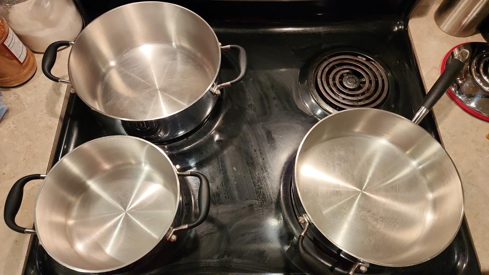 Olla De Royal prestige de 6qt y de 3 qt Sarten de 10.5"