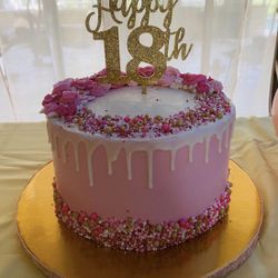 18th Birthday cake topper
