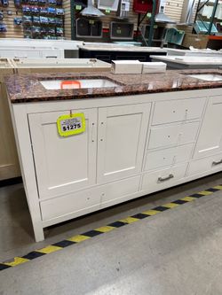 SALE VANITY 72" NEW MADISON
