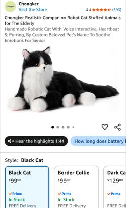 Robotic Companion Cat (NEW IN BOX)