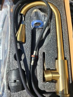 Kitchen Sink Faucet Gold