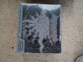 Pokemon pitch Black elite trainer box