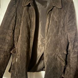 Leather Women’s Coat